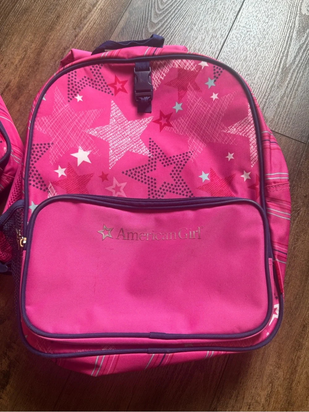 American Girl Backpack and Lunch Bag 16” by 12”